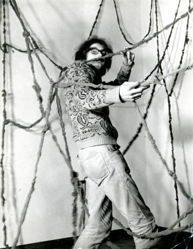 OHO Group, David Nez: Jeklena džungla / The steelwool jungle, 1970
(black-and-white print)
Co ...