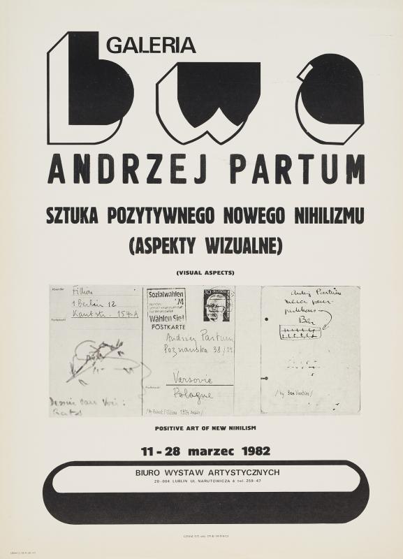Sztuka pozytywnego nowego nihilizmu (Aspekty wizualne) 
