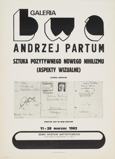 Sztuka pozytywnego nowego nihilizmu (Aspekty wizualne) 
